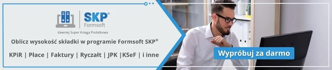 baner do programu księgowego Formsoft SKP