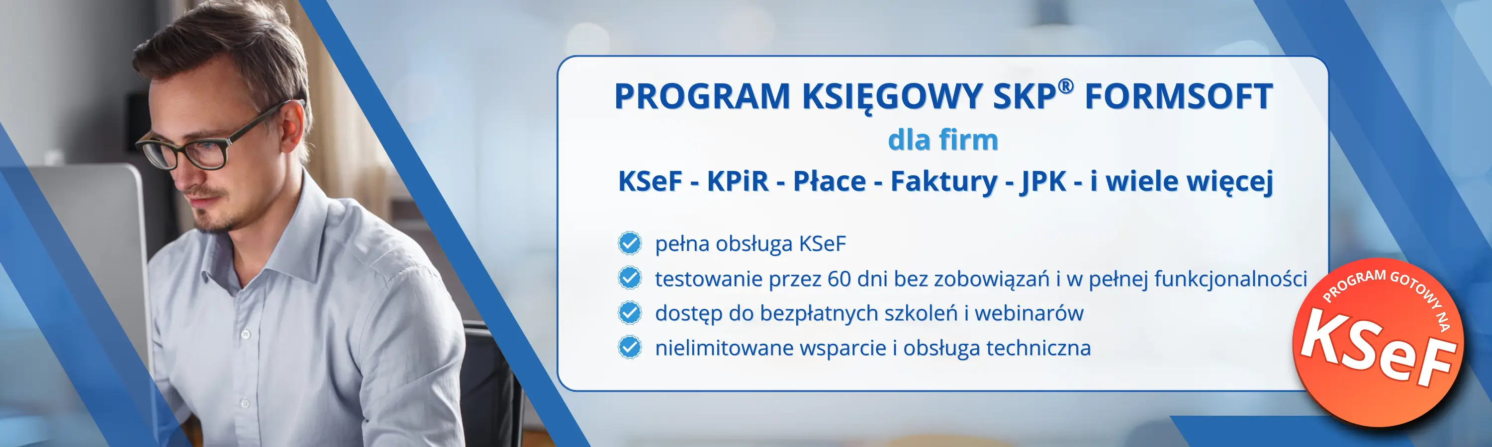 Program księgowy Formsoft SKP® dla firm - baner